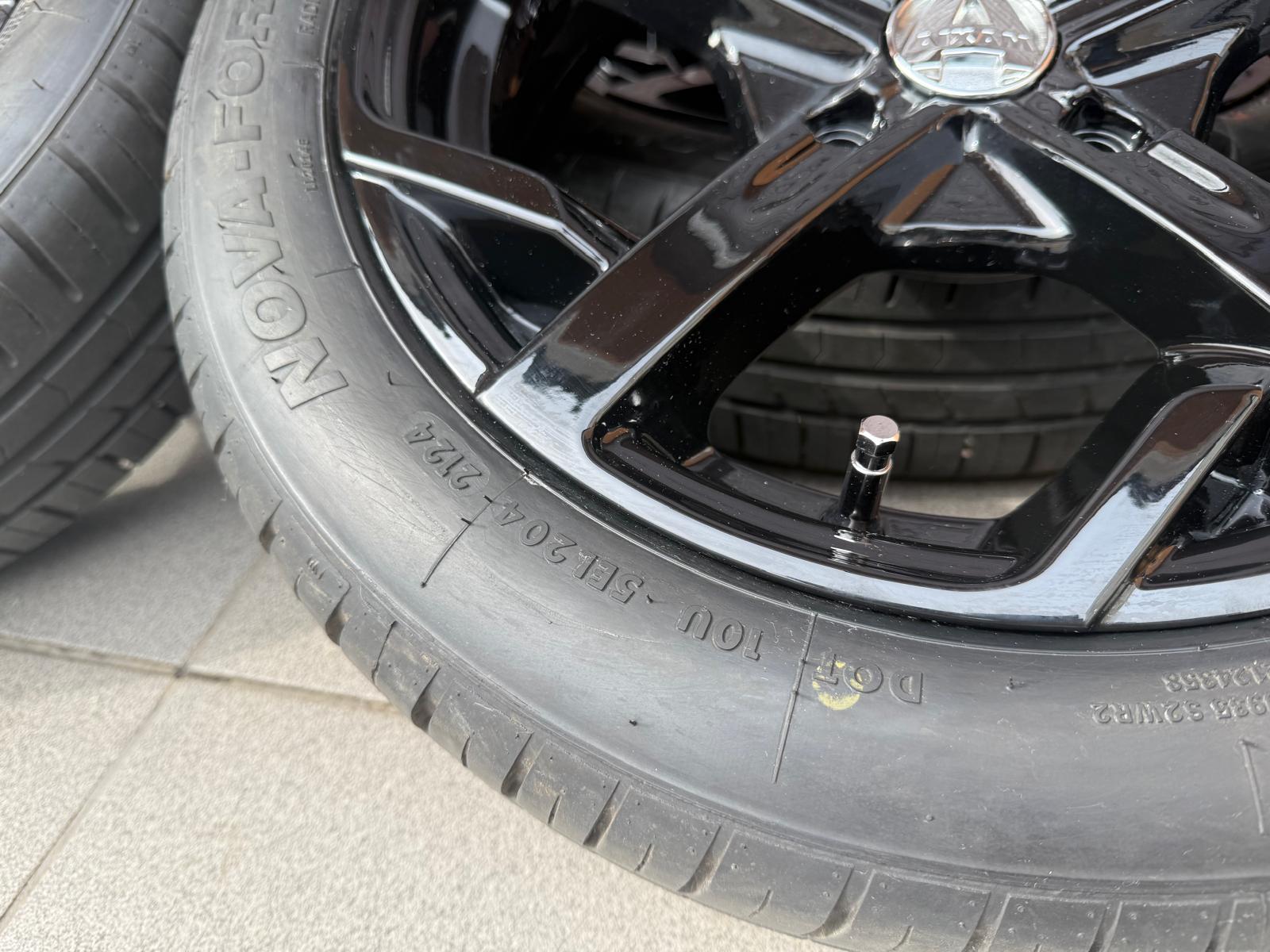 Original Aixam Seven Style Black Wheels With Summer Tires r15 - Image 4