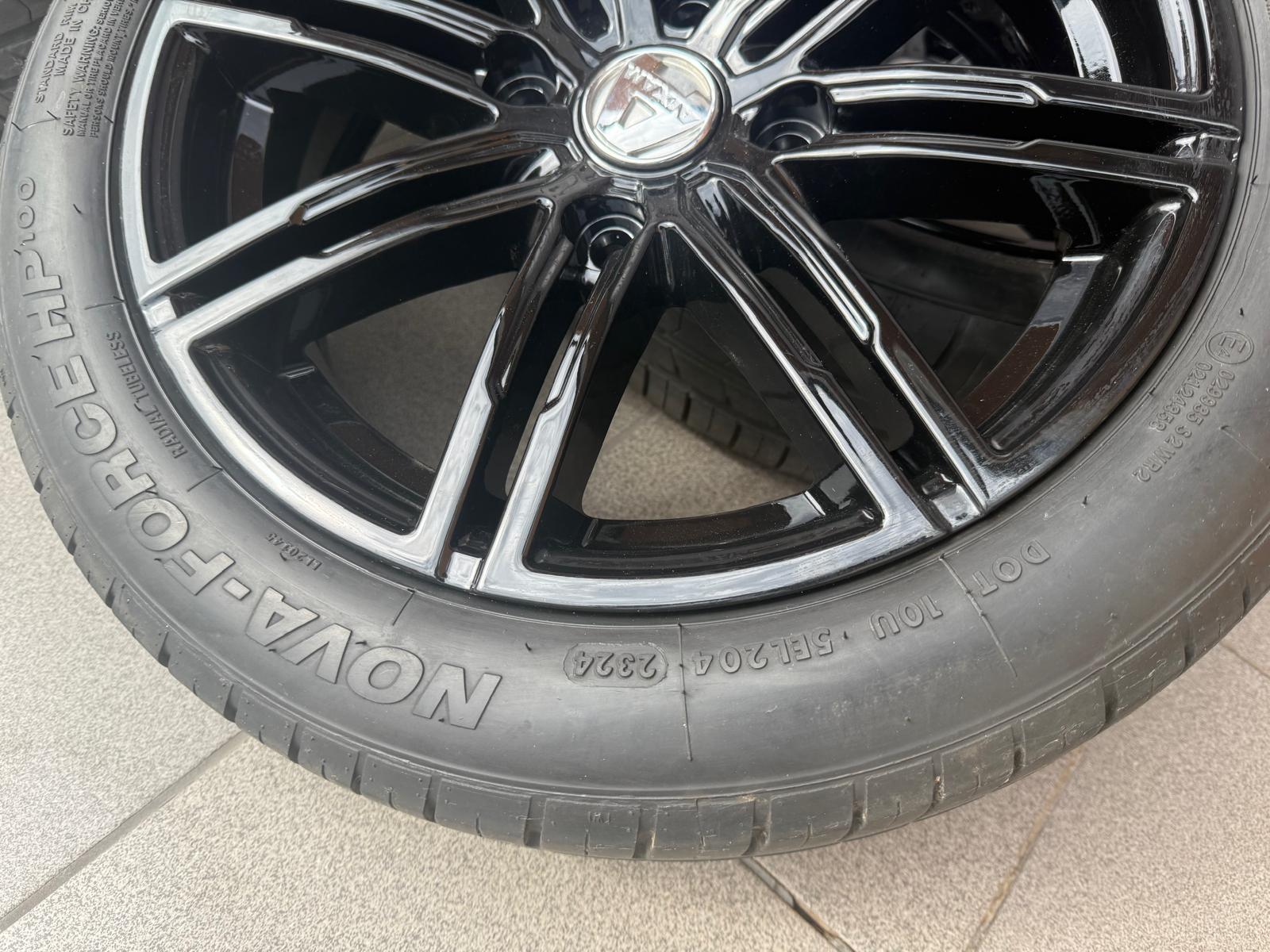 Original Aixam Vision Style Black Wheels With Summer Tires r15 - Image 3