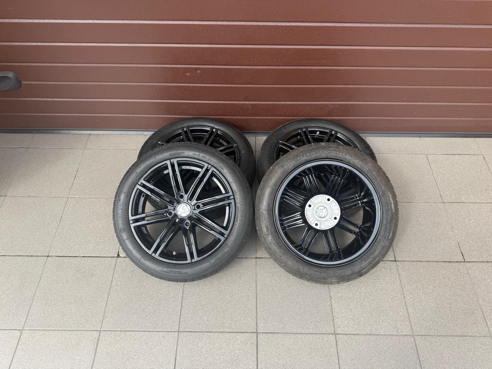 Original Aixam Vision Style Black Wheels With Summer Tires r15 - Image 6